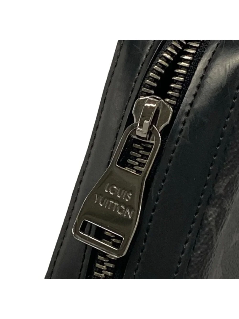 Louis Vuitton Monogram Canvas Box Clutch Eclipse
